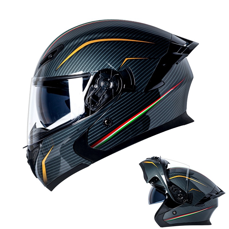 DOT Approved  Motorcycle Helme - Modular Flip Up Motorcycle Helmet Dot Approved ulasan dan harga