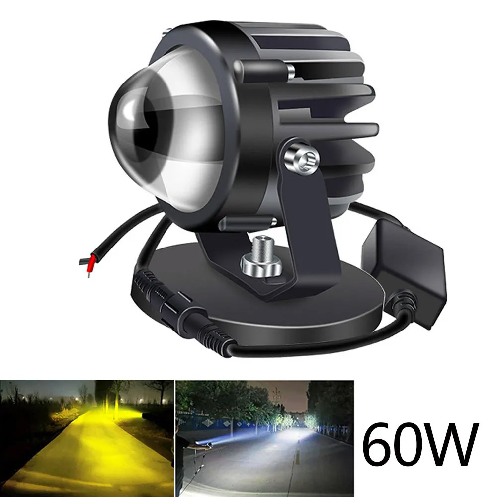 Motorcycle Projector Laser Lig - Universal Motorcycle Led Headlight Projector ulasan dan harga
