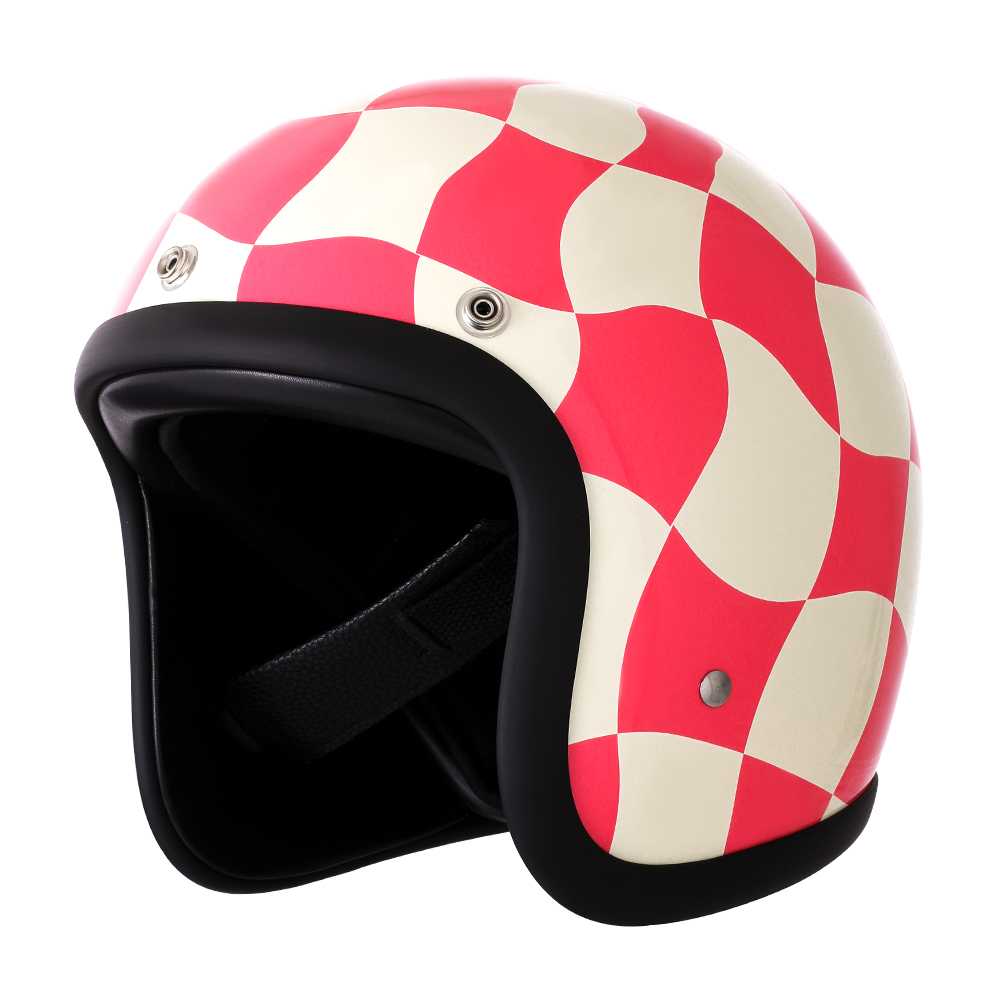 TT&COCASCOS Motorcycle Helmet  - Vintage Open Face Retro Helmet ulasan dan harga