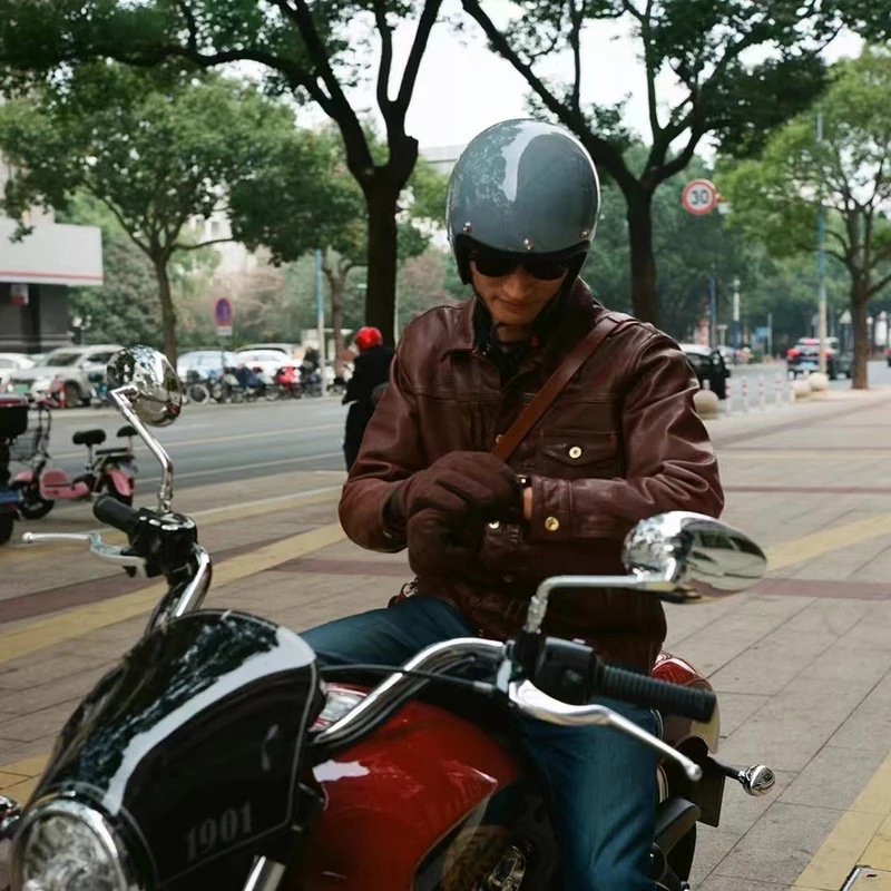 2-26 New Retro 500TX Open Face - Vintage Open Face Retro Helmet ulasan dan harga