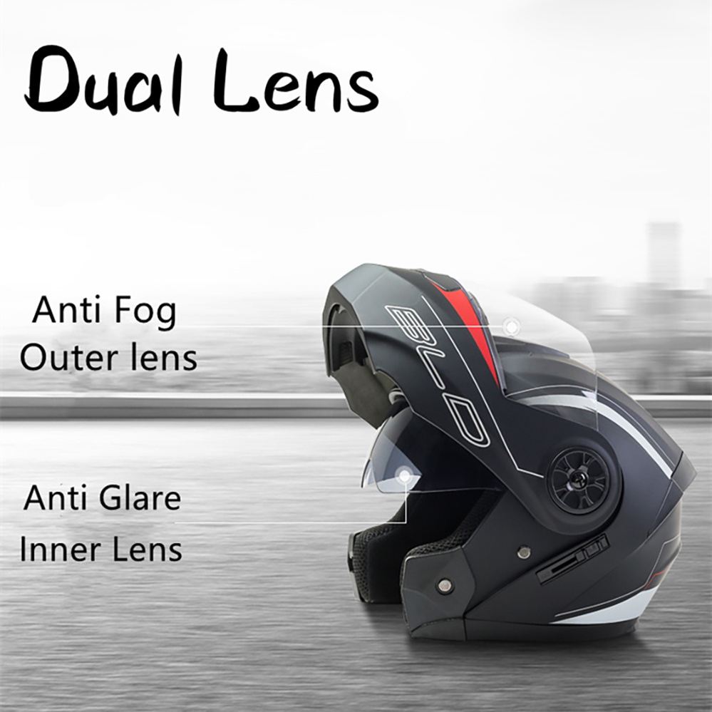 Modular Motorcycle Helmet Dual - Motorcycle Helmet Inner Sun Visor Lens ulasan dan harga