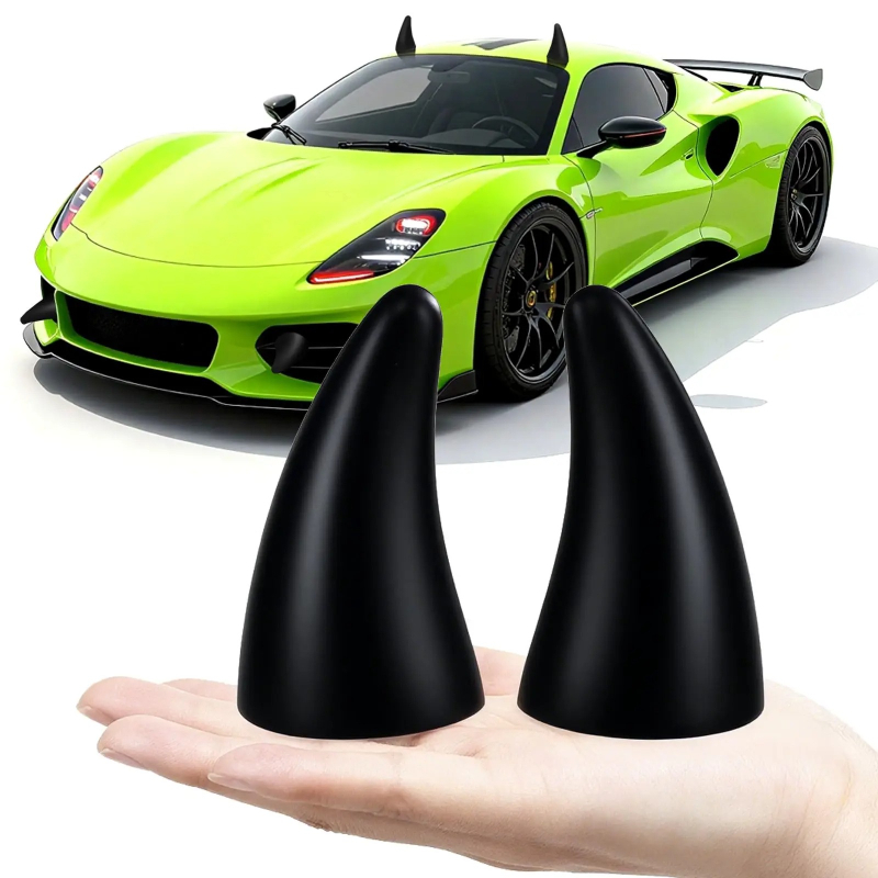 Self-Adhesive 3D Devil Horns S - Motorcycle Helmets ulasan dan harga