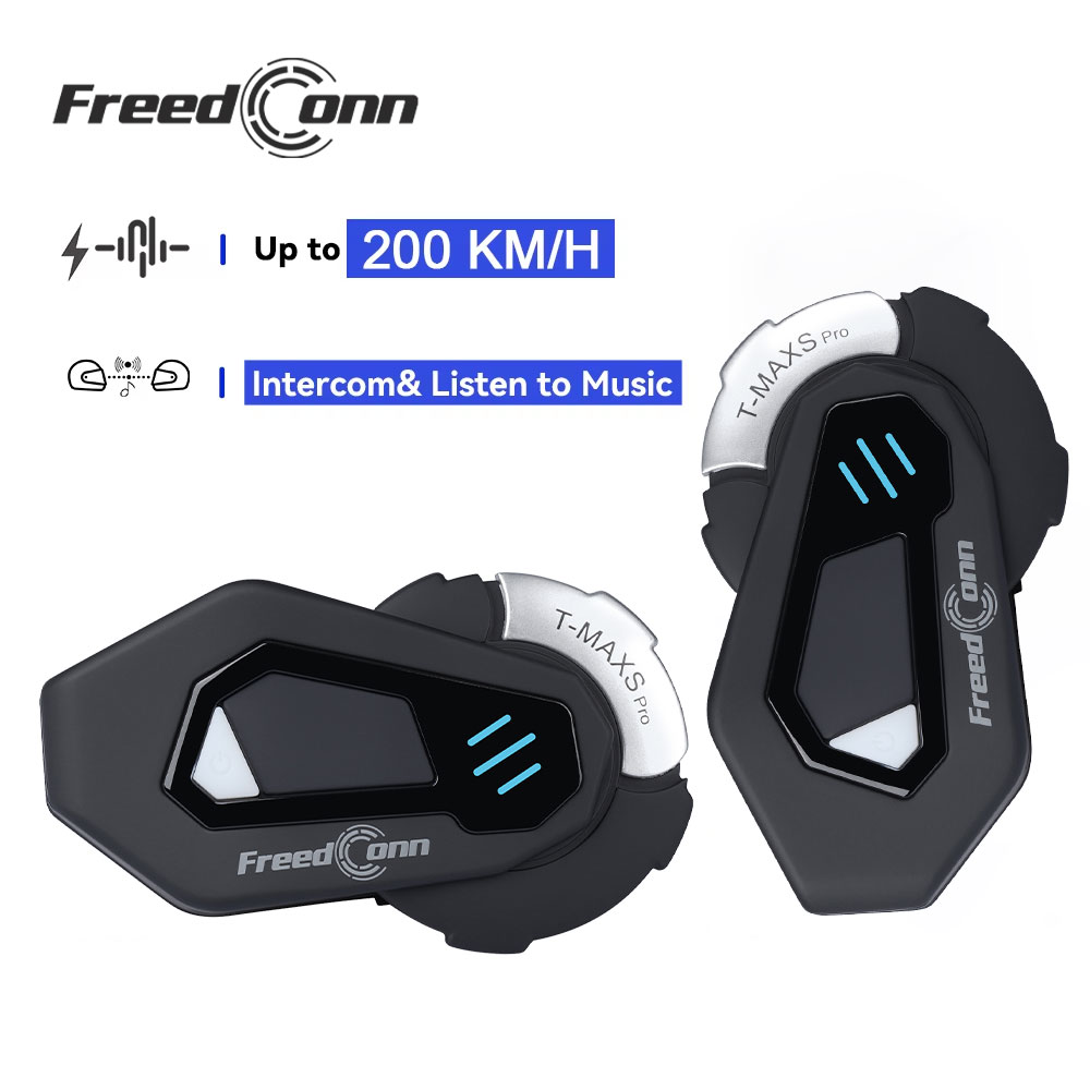 FreedConn T MAX S PRO Motorcyc - Universal Motorcycle Helmet Intercom Headset ulasan dan harga