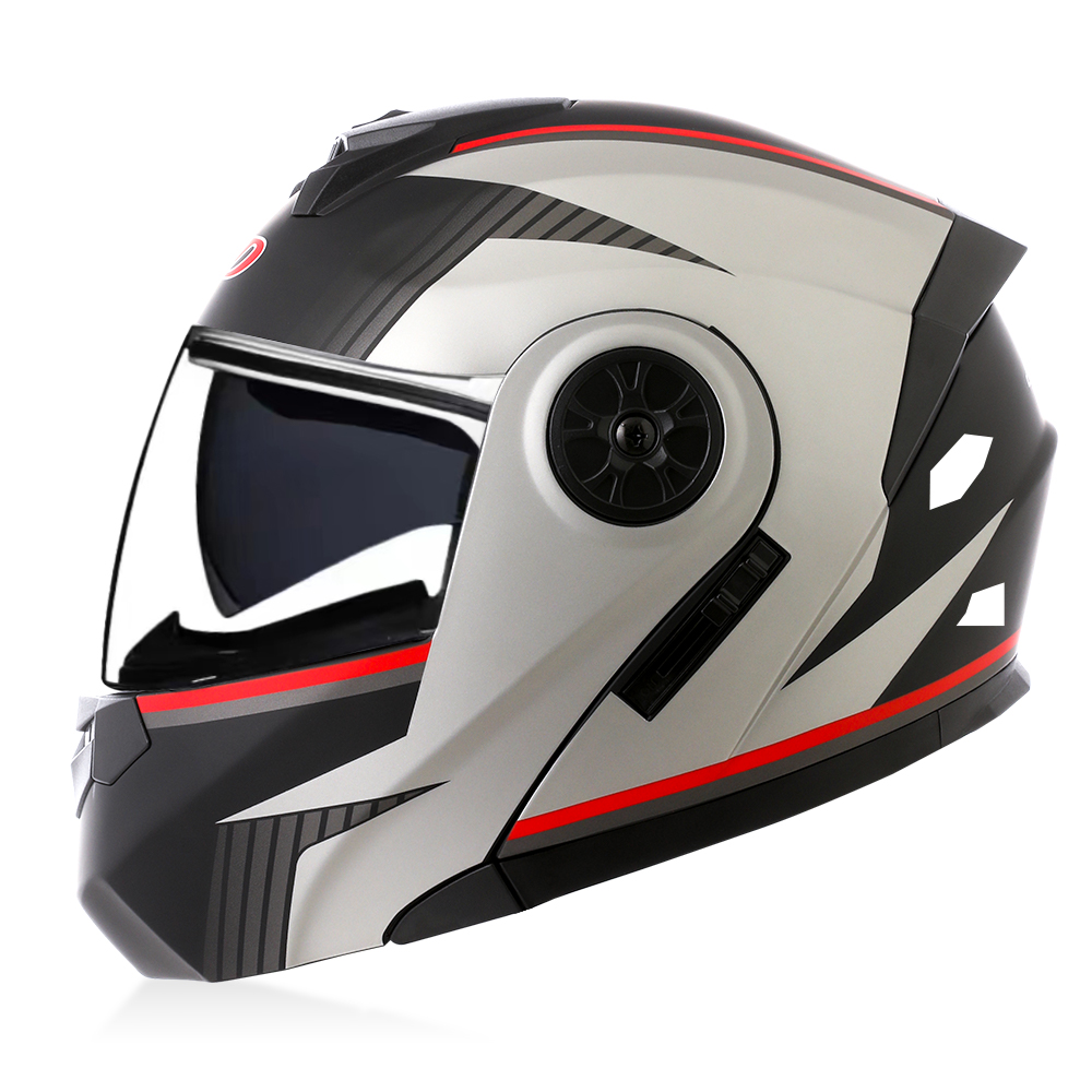 High Quality Modular Flip Up H - Modular Flip Up Motorcycle Helmet Dot Approved ulasan dan harga