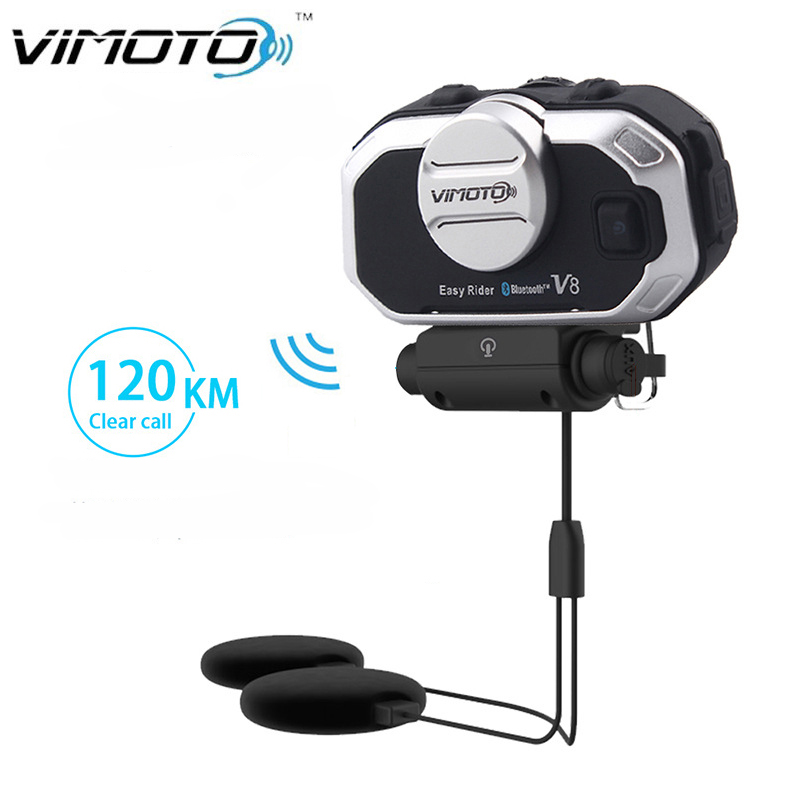 Vimoto V8 Motorcycle Helmet He - Universal Motorcycle Helmet Intercom Headset ulasan dan harga