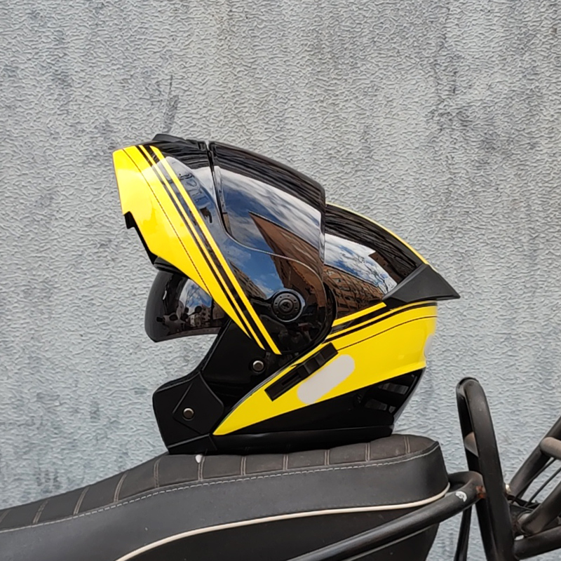 ORZ Latest DOT Approved Safety - Dual Visor Motorcycle Racing Helmet ulasan dan harga