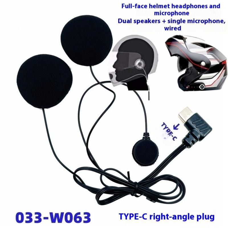 【Y】1Pcs Type-C HD Noise Reduct - Full Face Motorcycle Helmet With Bluetooth ulasan dan harga