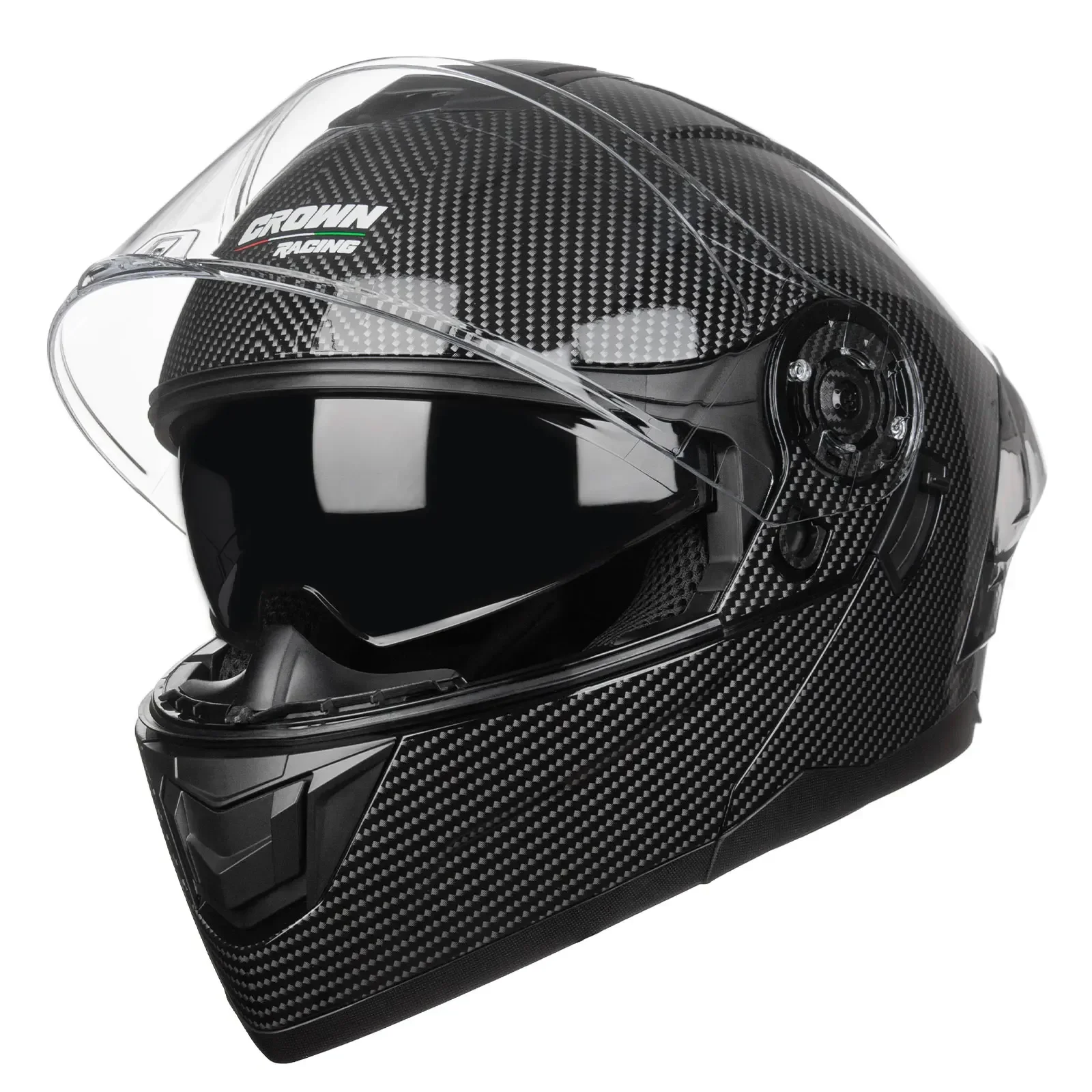 Crown Racing FL900 Modular Mot - Dual Visor Motorcycle Racing Helmet ulasan dan harga